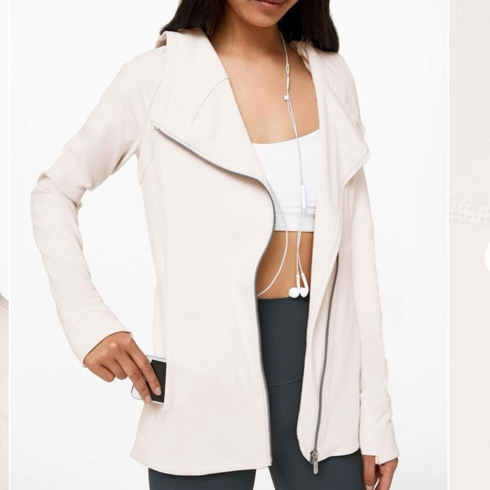Lululemon Every Journey Hoodie Light Chrome Nulu Full Zip Women’s 6 - Picture 5 of 16